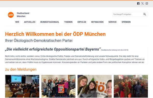 Vorschau von oedp-muenchen.de, ÖDP München