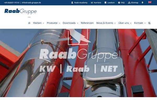 Vorschau von www.raab-gruppe.de, Joseph Raab GmbH & Cie. KG