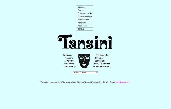 Vorschau von www.tansini.ch, Tansini