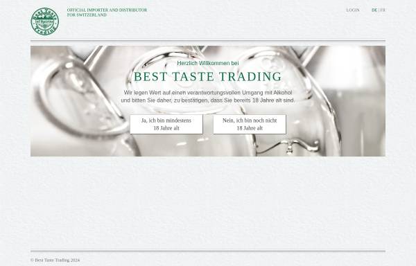 Vorschau von www.besttaste.ch, Best Taste Trading