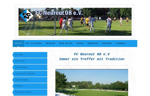 Vorschau von www.fc-neureut.de, FC Neureut 08 e. V.