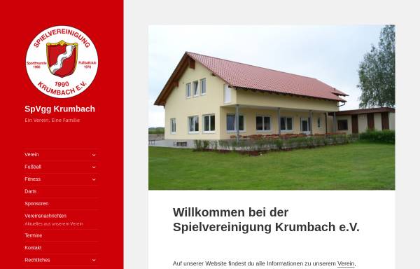 Vorschau von www.spvgg-krumbach.de, SpVgg Krumbach - Jugend