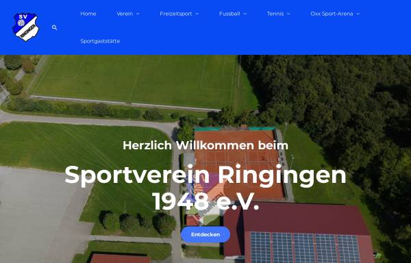 Vorschau von www.sportverein-ringingen.de, SV Ringingen 1948 e.V.