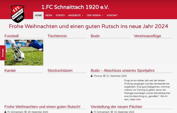 Vorschau von www.fc-schnaittach.de, 1.FC Schnaittach 1920 e.V.