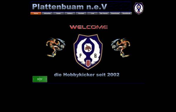 Vorschau von www.plattnbuam.de, Plattenbuam Hobbykicker