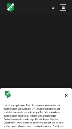 Vorschau der mobilen Webseite sc-kirchroth.de, SC Kirchroth e.V.