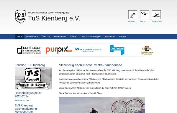 Vorschau von www.tuskienberg.de, TuS Kienberg e.V.