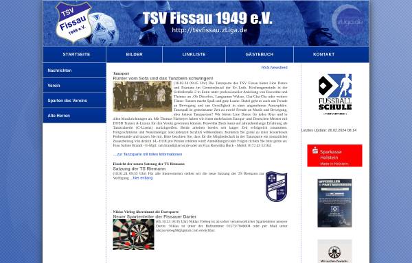 Vorschau von www.tsvfissau.zliga.de, TSV Fissau 1949 e.V.