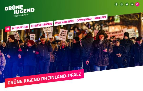 Vorschau von gj-rlp.de, Grüne Jugend Rheinland-Pfalz