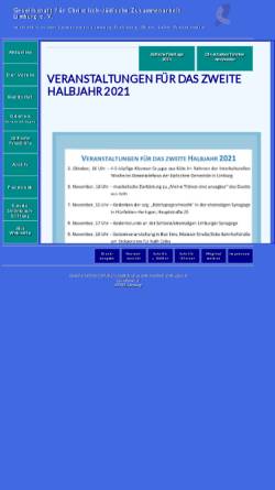 Vorschau der mobilen Webseite www.cjz-limburg.de, Limburg - Gesellschaft für christlich-jüdische Zusammenarbeit