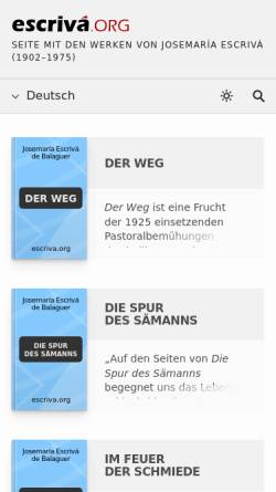 Schriften des Opus Dei-Gründers