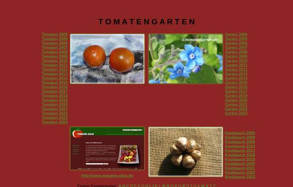 Vorschau von www.tomatengarten.de, Tomatengarten