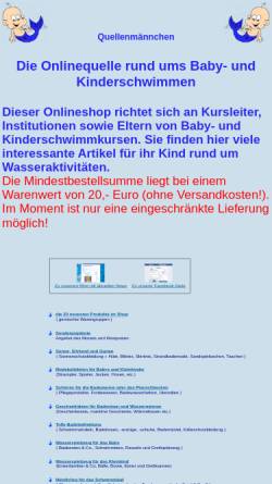 Vorschau der mobilen Webseite quellenmaennchen.de, Quellenmännchen, Claudia Landmann