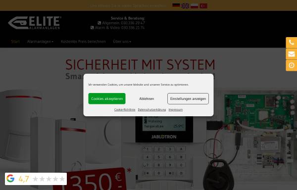 Vorschau von www.schluessel-service.com, Schlüsselservice in Spandau