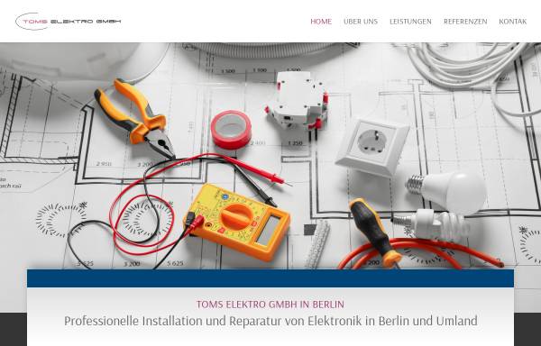 Vorschau von www.toms-elektro.de, Toms Elektro GmbH
