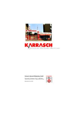 Vorschau der mobilen Webseite www.winternet.de, Karrasch Jalousie-Rolladenbau GmbH
