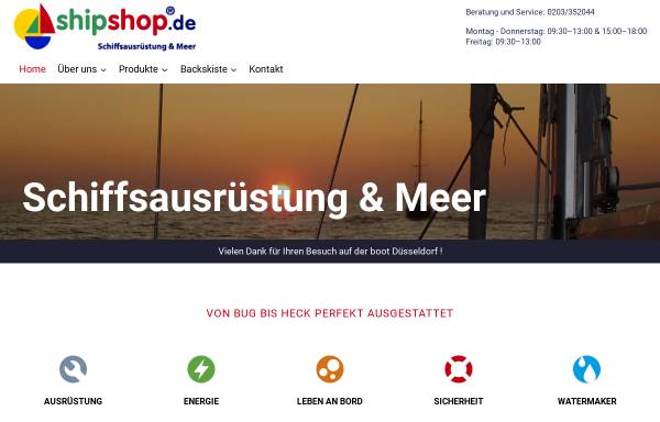 Vorschau von www.shipshop.de, Shipshop, Georg Seifert
