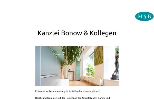 Vorschau von www.bonow-kollegen.de, Bonow & Kollegen
