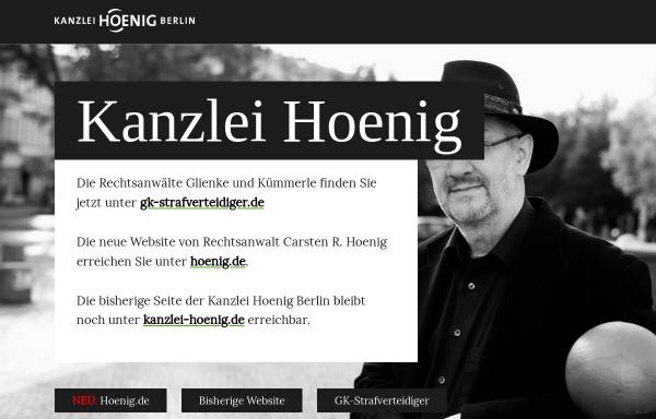 Vorschau von www.kanzlei-hoenig.de, Kanzlei Hoenig