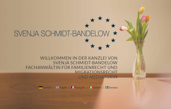 Vorschau von www.svenja-schmidt-bandelow.de, Schmidt-Bandelow Svenja