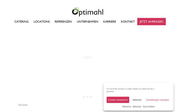 Vorschau von www.optimahl.de, Optimahl Catering GmbH
