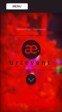 Vorschau der mobilen Webseite www.artevent.de, Artevent GmbH