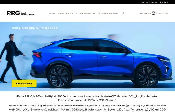 Vorschau von www.renault-berlin.de, Renault Niederlassungen Berlin