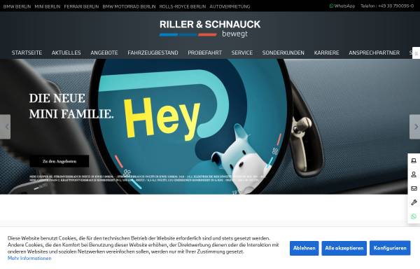 Vorschau von www.riller-schnauck.de, Riller & Schnauck GmbH - BMW Vertragshändler