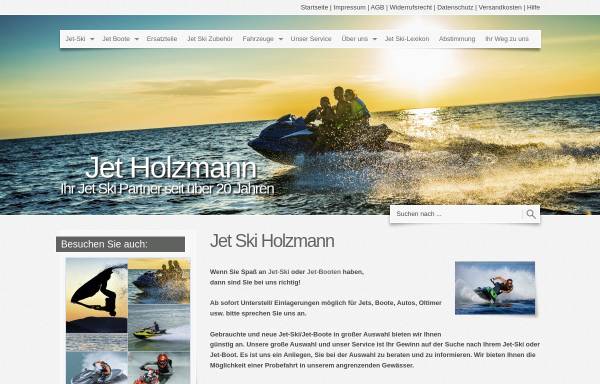 Vorschau von www.jet-holzmann.de, Jet Holzmann