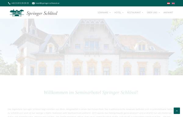 Seminarhotel Springer Schlössl
