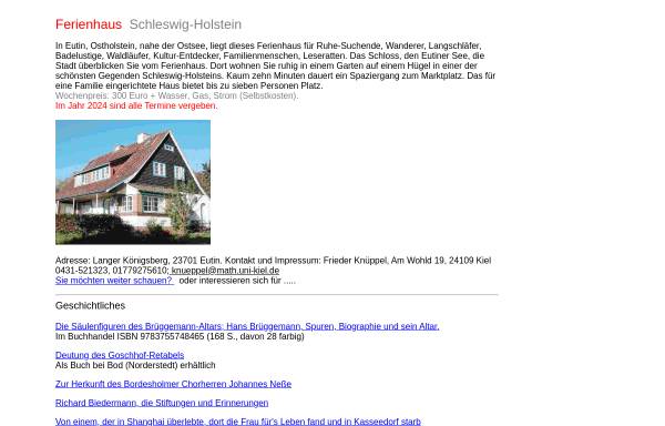 Vorschau von www.ferienhaus-oh.de, Ferienhaus Frieder Knüppel