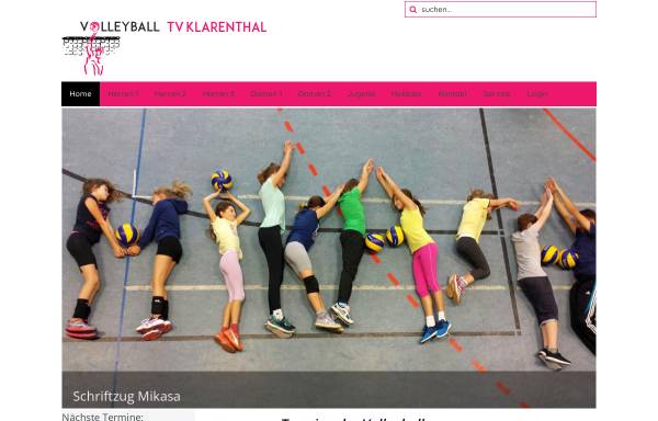 Vorschau von www.tvklarenthal.de, TV Klarenthal - Volleyball
