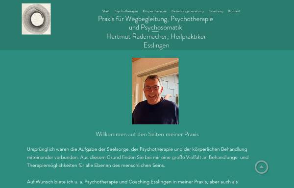 Vorschau von www.wegbegleitung.de, Hartmut Rademacher, Heilpraktiker