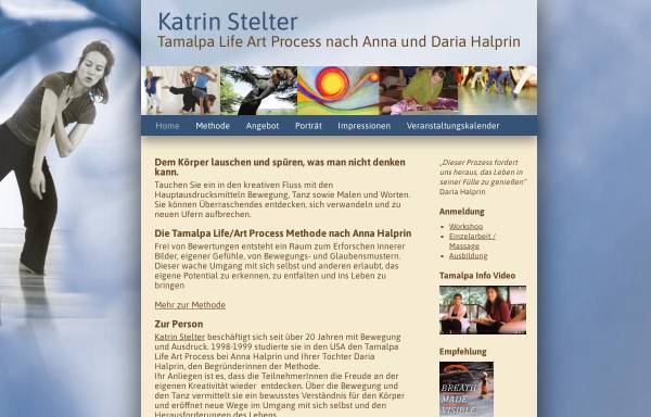 Kreativität und Tanz, Katrin Stelter