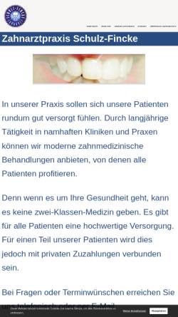 Vorschau der mobilen Webseite www.zentrum-fuer-zahngesundheit.de, Zentrum für Zahngesundheit