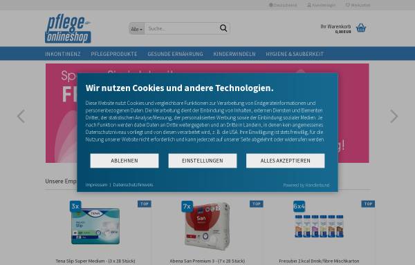 Sanitätshaus Online - Die Etagen GmbH