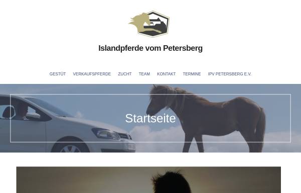 Vorschau von petersberg.com, Islandpferde vom Petersberg