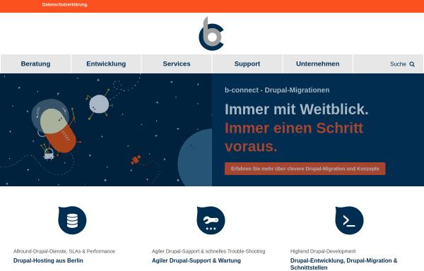 Vorschau von www.b-connect.de, b-connect GmbH