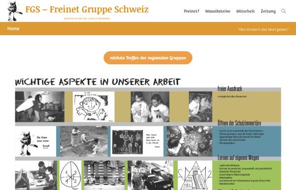 Vorschau von www.freinet.ch, Freinet Gruppe Schweiz