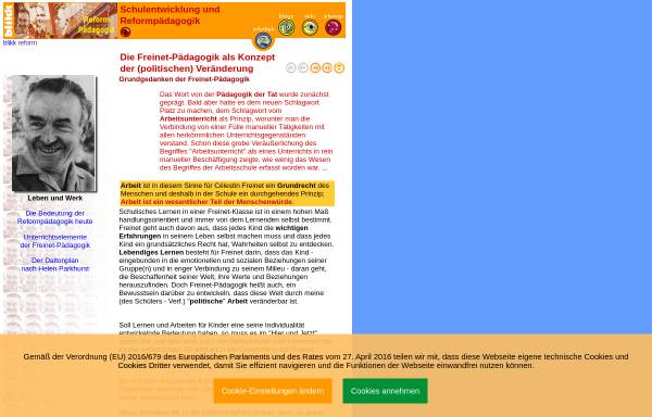 Vorschau von www.blikk.it, Die Freinet-Pädagogik als Konzept der (politischen) Veränderung