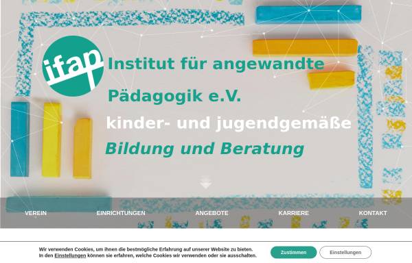 Vorschau von www.ifap-apolda.de, IFAP - Institut für angewandte Pädagogik e.V.