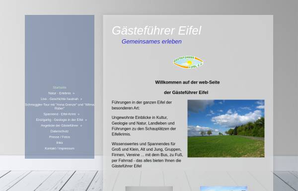 Vorschau von www.eifel-gast.de, Gästeführer Eifel e.V.