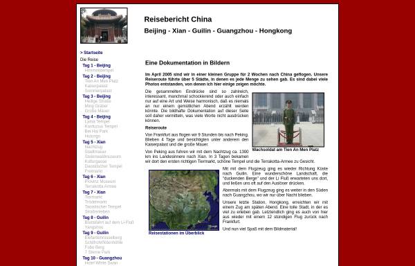 Reisebericht China [Bodo Haas]