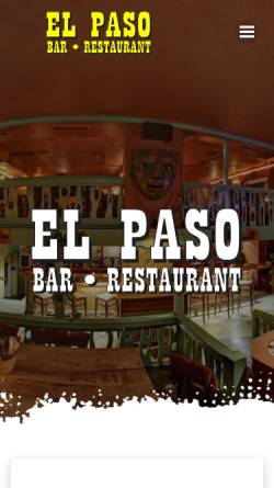 Vorschau der mobilen Webseite www.elpaso.de, El Paso