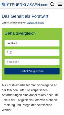 Vorschau der mobilen Webseite www.bvff-ev.de, Bundesverband Freiberuflicher Forstsachverständiger e.V.