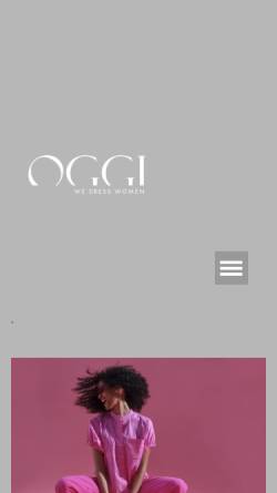 Vorschau der mobilen Webseite www.oggi-wdw.de, OGGI - we dress women