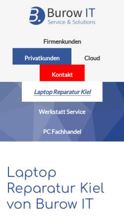Vorschau der mobilen Webseite laptop-reparatur-kiel.de, PC Notdienst Kiel