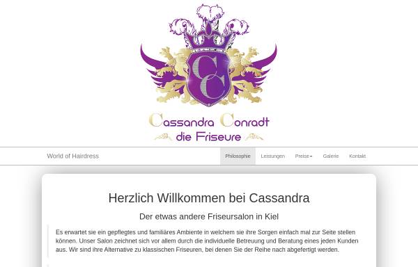 Vorschau von www.cassandradiefrisoerin.de, Cassandra die Friseurin