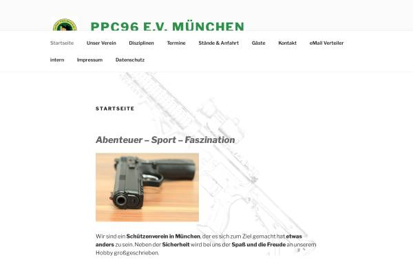 Vorschau von www.ppc96.de, Praktischer Pistolenclub '96 e.V.
