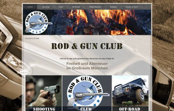 Vorschau von www.rod-and-gun.de, Rod & Gun Club